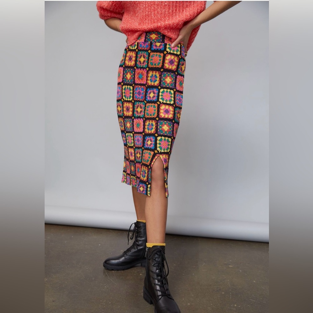 Anthropologie Farm Rio Skirt